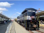 View of the long hood part of Former Erie U34CH # 3372